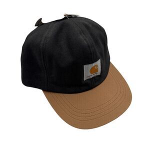 Carhartt Insulated Hat Medium A36 BLK Black NWT‎ Deadstock Ear Flaps Thermolite